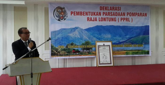 Deklarasi Parsadaan Pomparan Raja Lontung