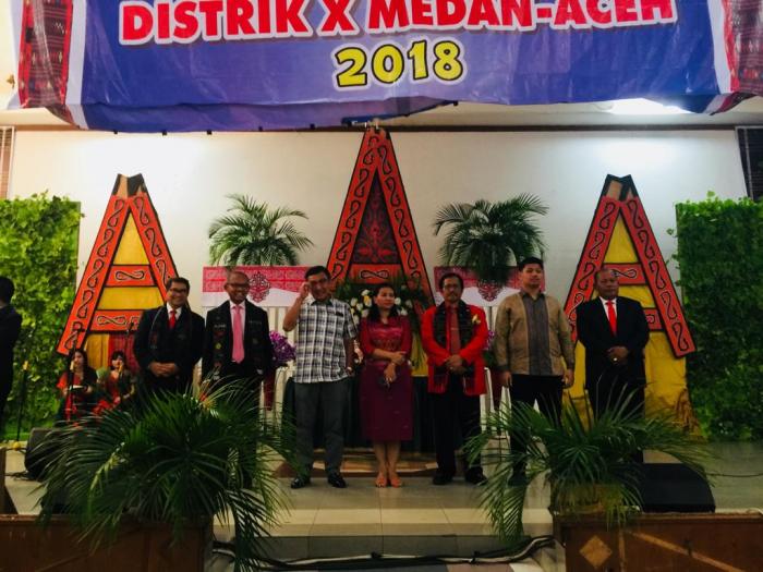 Caleg DPR RI Edwin P Situmorang SH MH Hadiri Acara Puncak Kesehatan dan Kebersihan Dalam Lingkungan Hidup HKBP Distrik X Medan-Aceh